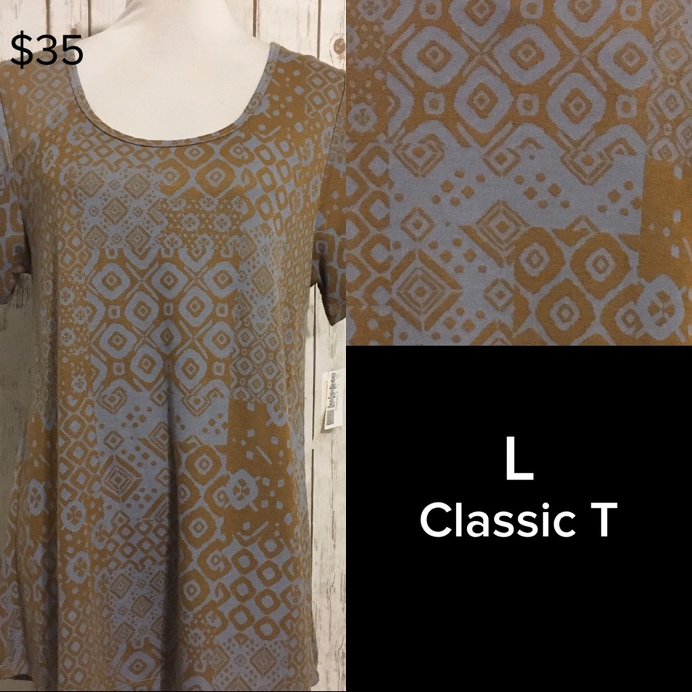 Diamond Geometric Print Classic T